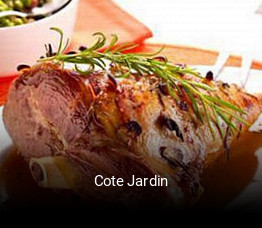 Cote Jardin heures d'ouverture