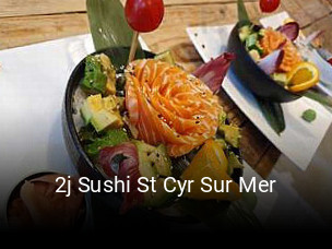 2j Sushi St Cyr Sur Mer heures d'affaires