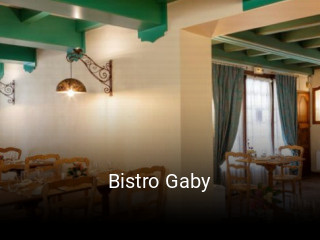 Bistro Gaby heures d'affaires