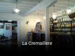 La Cremaillere heures d'ouverture