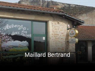 Maillard Bertrand heures d'affaires