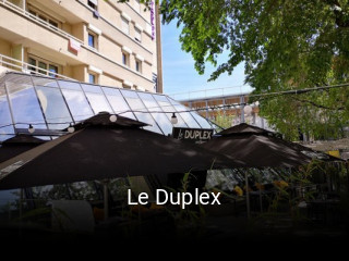 Le Duplex plan d'ouverture