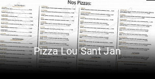 Pizza Lou Sant Jan ouvert