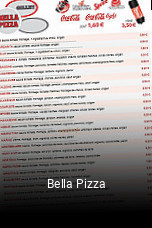 Bella Pizza plan d'ouverture