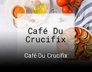 Café Du Crucifix plan d'ouverture