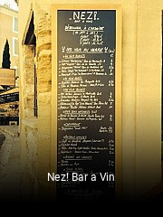 Nez! Bar a Vin ouvert