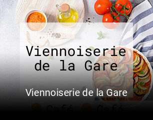 Viennoiserie de la Gare heures d'ouverture