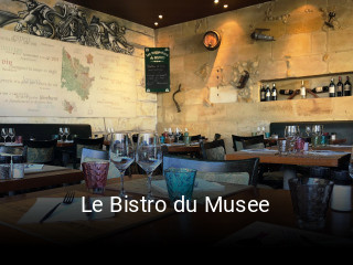 Le Bistro du Musee heures d'ouverture