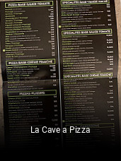 La Cave a Pizza ouvert