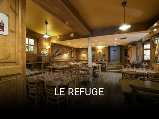 LE REFUGE plan d'ouverture