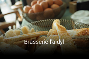 Brasserie l'aidyl ouvert