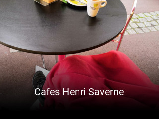 Cafes Henri Saverne ouvert