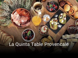 La Quinta Table Provencale plan d'ouverture