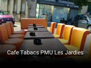 Cafe Tabacs PMU Les Jardies plan d'ouverture