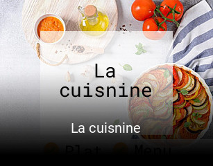 La cuisnine ouvert