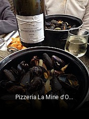 Pizzeria La Mine d'Or plan d'ouverture