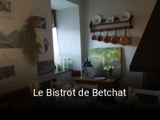 Le Bistrot de Betchat plan d'ouverture