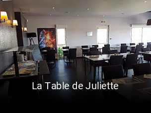 La Table de Juliette ouvert