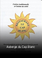 Auberge du Cap Blanc plan d'ouverture