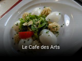 Le Cafe des Arts heures d'ouverture