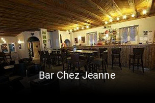 Bar Chez Jeanne heures d'affaires