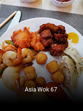 Asia Wok 67 plan d'ouverture