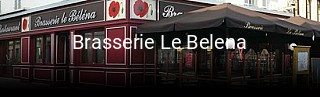 Brasserie Le Belena heures d'ouverture