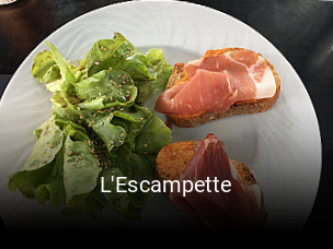 L'Escampette ouvert