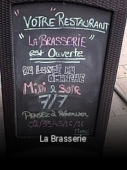 La Brasserie heures d'affaires