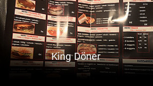 King Döner heures d'ouverture