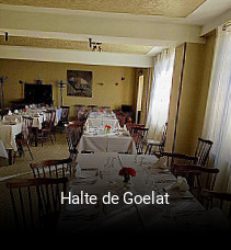 Halte de Goelat ouvert