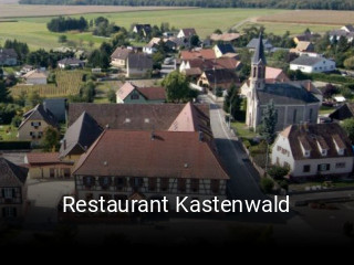 Restaurant Kastenwald plan d'ouverture