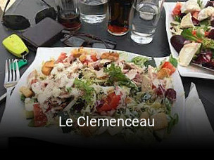 Le Clemenceau plan d'ouverture