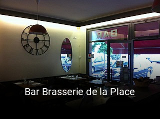 Bar Brasserie de la Place ouvert