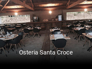 Osteria Santa Croce heures d'affaires