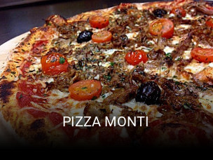 PIZZA MONTI plan d'ouverture