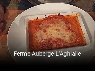 Ferme Auberge L'Aghialle heures d'ouverture