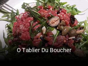 O Tablier Du Boucher ouvert