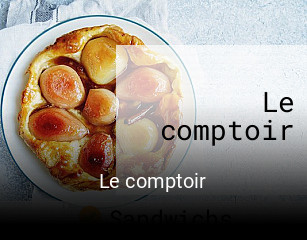 Le comptoir plan d'ouverture