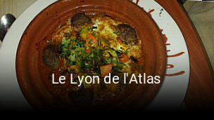 Le Lyon de l'Atlas ouvert