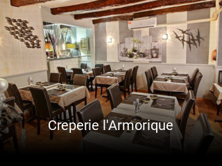 Creperie l'Armorique plan d'ouverture