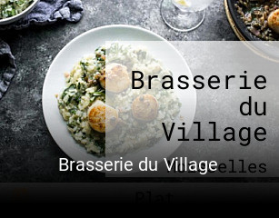 Brasserie du Village ouvert