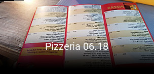 Pizzeria 06.18 heures d'ouverture