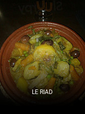 LE RIAD heures d'ouverture