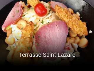 Terrasse Saint Lazare heures d'affaires