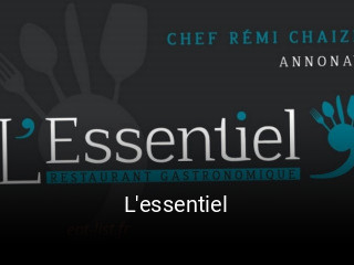 L'essentiel ouvert