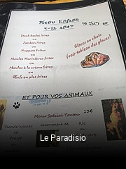 Le Paradisio ouvert