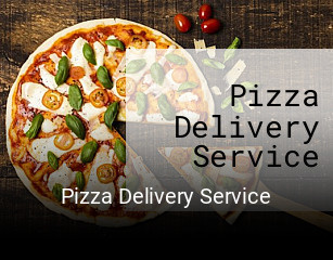 Pizza Delivery Service plan d'ouverture