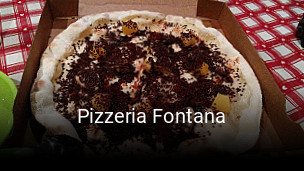 Pizzeria Fontana plan d'ouverture