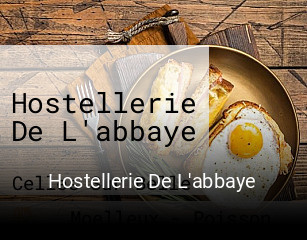 Hostellerie De L'abbaye heures d'affaires